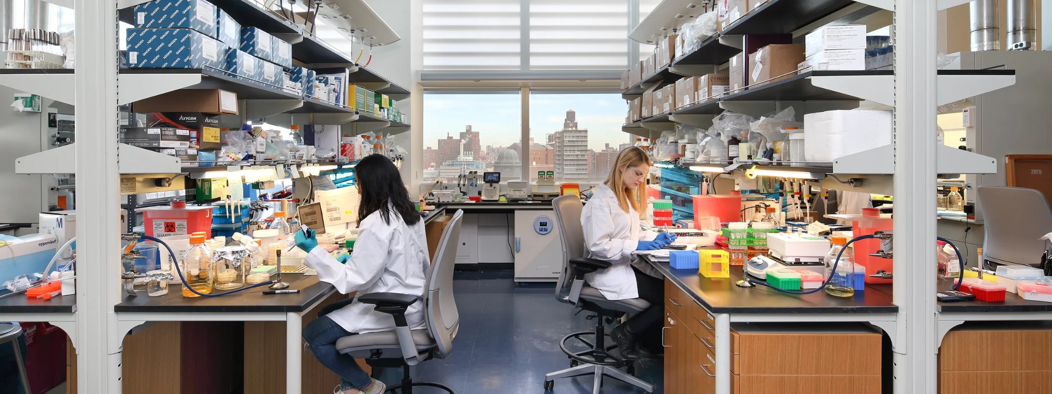 Danino Lab interior at Columbia University
