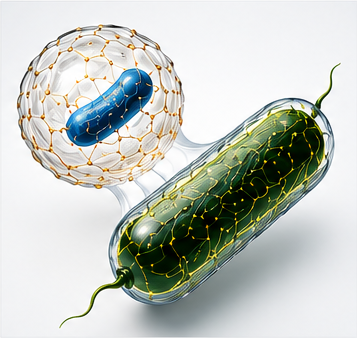 A programmable encapsulation system improves delivery of therapeutic bacteria in mice